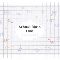 School Cool Font