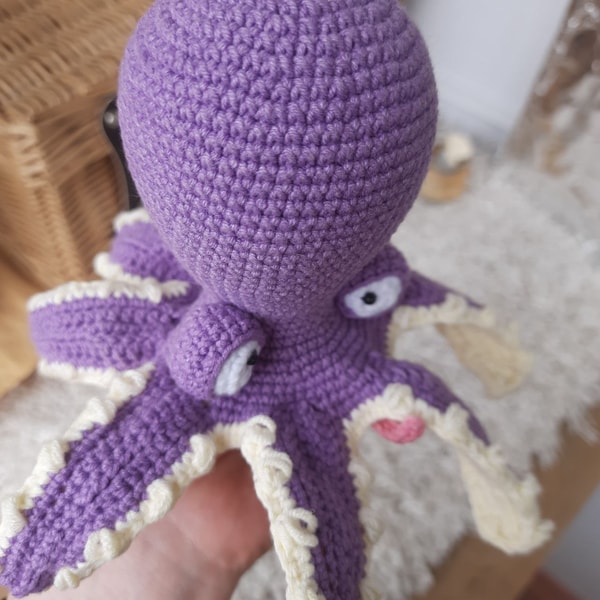 Amigurumi octopus crochet pattern. Aquatic octopus crochet t | Inspire ...