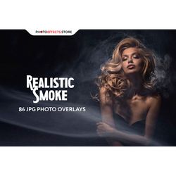 86 Realistic Smoke Photo Overlays