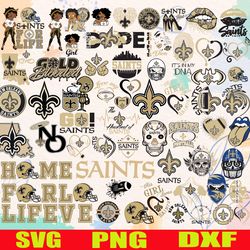 New Orleans Saints Svg, Clipart Bundle, NFL teams, NFL logo, NFL svg, Football Teams svg
