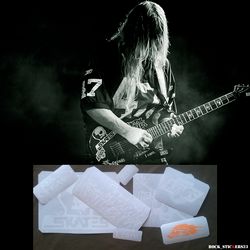 Jeff Hanneman guitar stickers signature vinyl decal Slayer ESP Full Set 8