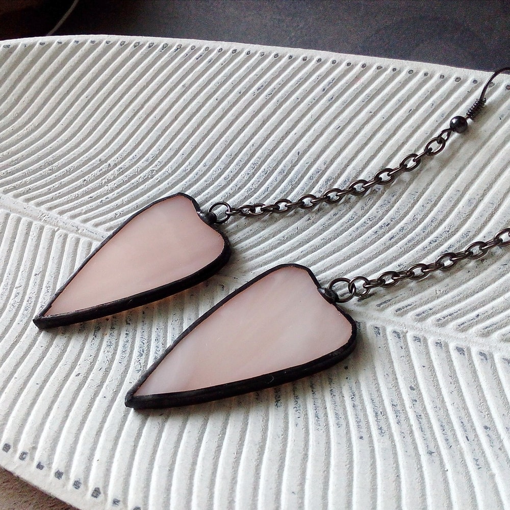 HEART-earrings-stained-glass-valentines-kawaii-earrings-Love-earrings-7