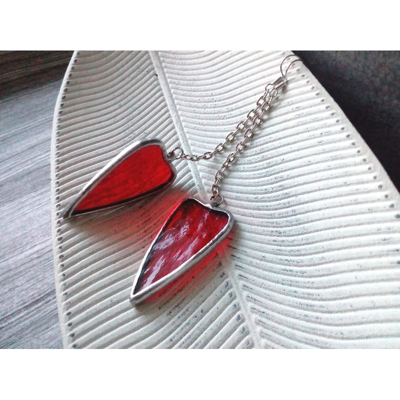 HEART-earrings-stained-glass-valentines-kawaii-earrings-Love-earrings-5