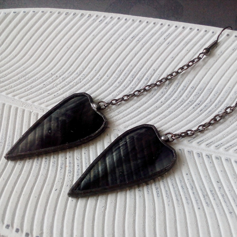 HEART-earrings-stained-glass-valentines-kawaii-earrings-Love-earrings-9