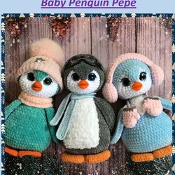 Crochet pattern penguin