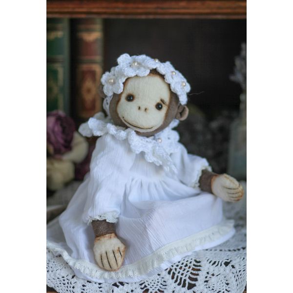 IMG_3242 Handmade - Artist-Collectible-Teddy-Bear-OOAK-Vintage Victorian Style toy OOAK Artist Teddy-Bear-Vintage-Victorian-Style-Collectible-Stuffed-Antique.jp