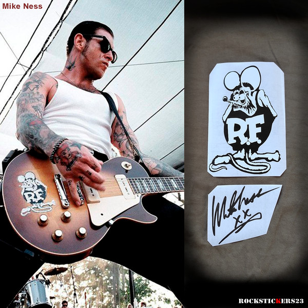 Mike Ness guitar Rat Fink stickers.png