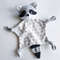 Raccoon lovey sewing pattern