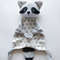 Raccoon lovey sewing pattern