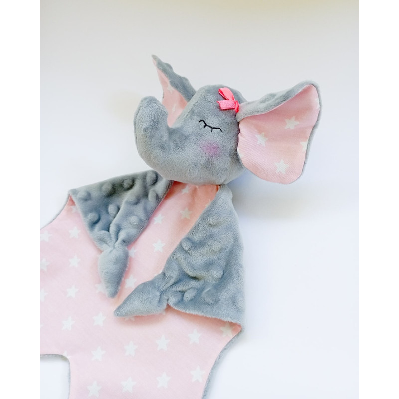 Elephant lovey sewing pattern