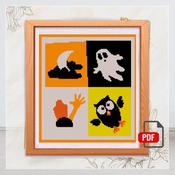cross stitch halloween pattern cross stitch kits, cross stitch world