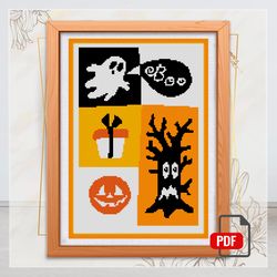 halloween cross stitch pattern cross stitch kits cross stitch world needlepoint