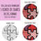 Heart cross stitch pattern with QR code , I love you phrase for Valentine's day gift by Smasterilli.JPG