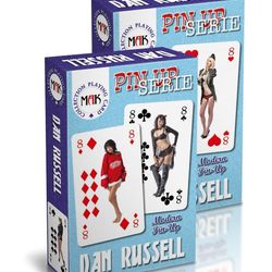 Playing cards "Dan Russell". Pinup.