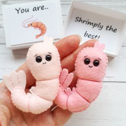 Shrimp, Pocket hug, Simply the best, Foodie gift, Cooking gift, I love you, Funny birthday cards, Dad gift from daughter