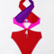 Colorblock Cut Out Criss Cross Underwire One Piece Swimsuit Beachwear Swimwear Beach Sea Summer bathing suits (9).jpg