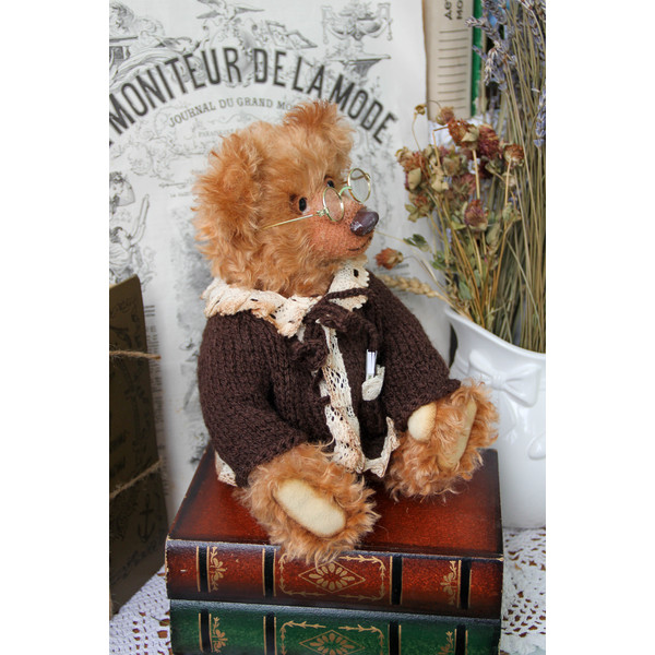 IMG_5632 Handmade-Artist-Collectible-Teddy-Bear-OOAK-Vintage-Victorian-Style-toy-Stuffed-Antique.jpg