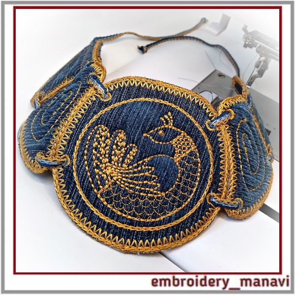 In-the-hoop-Embroidery-Design-necklace-with-bird-quilt