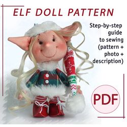 PDF Christmas Elf Sewing Pattern