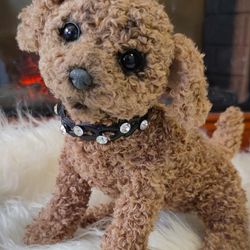 Poodle puppy  - realistic toy