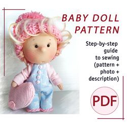 baby doll sewing tutorial pdf soft sculpture doll diy