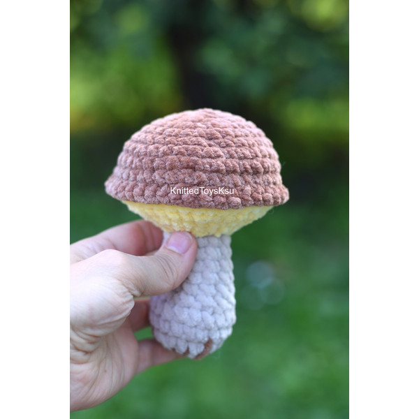 crochet mushroom PDF pattern