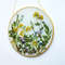 pressed flower wall hanging