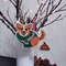 Christmas pooping corgi cross stitch pattern for plastic canvas. Pattern and detailed tutorial with photos and instructions by Smasterilli.JPG