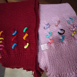 Children's Knitted Scarves