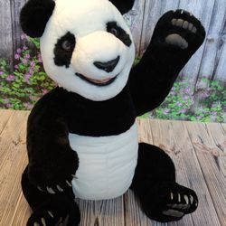 Panda Shin - realistic toy - stuffed panda