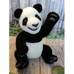 Panda Shin - realistic toy - stuffed panda