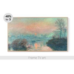 samsung frame tv art digital download 4k, frame tv art monet painting, frame tv art vintage, frame tv classic art | 293