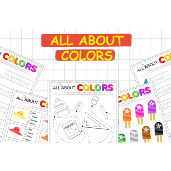 Learning Colors,Color Activity,Preschool Printable,Color Mat - Inspire ...
