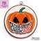 Halloween pumpkin with medical mask cross stitch pattern PDF by Smasterilli.JPG
