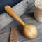Handmade wooden coffee scoop from walnut wood - 02
