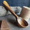 Handmade wooden coffee scoop from walnut wood - 03