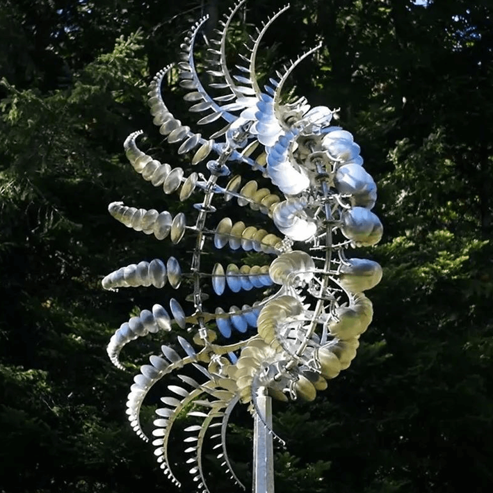 Classic design metal windmill for gardens