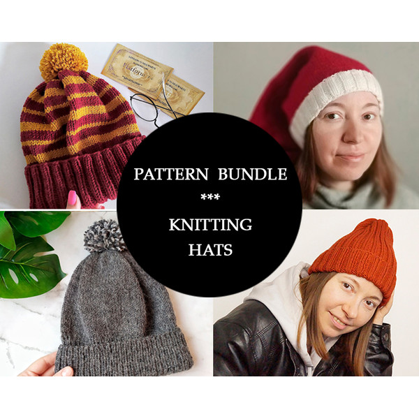 Hats knitting patterns