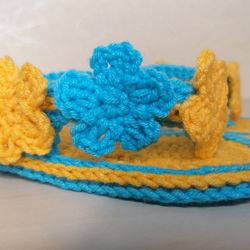 Crochet sandals pattern, crochet baby shoes pattern, crochet baby pattern