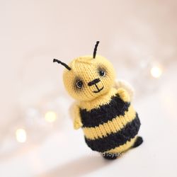 car accessory, bee car accessories, car decor for woman bumblebee birthday gift bee keeper gift idea by KnittedToysKsu