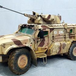 Built Model Russian K-4386 Armored Vehicle Typhoon VDV, 1/35 scale