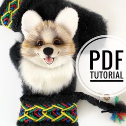 PDF tutorial. Instructions for creating Welsh Corgi applications for mittens