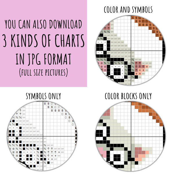 Four cats bookmark cross stitch pattern PDF by Smasterilli. Digital cross stitch pattern for instant download..JPG
