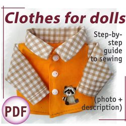 Shirt Pattern for Dolls PDF