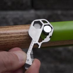 24 in 1 key shaped pocket tool