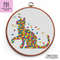 Tetris cat cross stitch pattern PDF , anti stress cross stitch ornament by Smasterilli.JPG