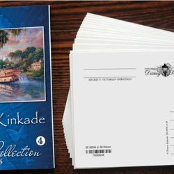 A set of postcards with Disney scenes artist Thomas Kinkade - Disney-4.