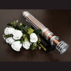 Star Wars Inspired Bridal Bouquet Holder | Wedding Bouquet Lightsaber Holder | Leia Lightsaber Bouquet Holder