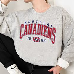 vintage montreal canadiens sweatshirt, canadiens hockey sweatshirt, hockey fan shirt, montreal hockey shirt, canadiens