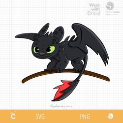 dragon on stick svg dragon toothless svg, night fury svg layered, how to train your dragon svg baby dragon png